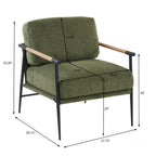 Leisure chair lounge chair  Green color - Grand Goldman Shop