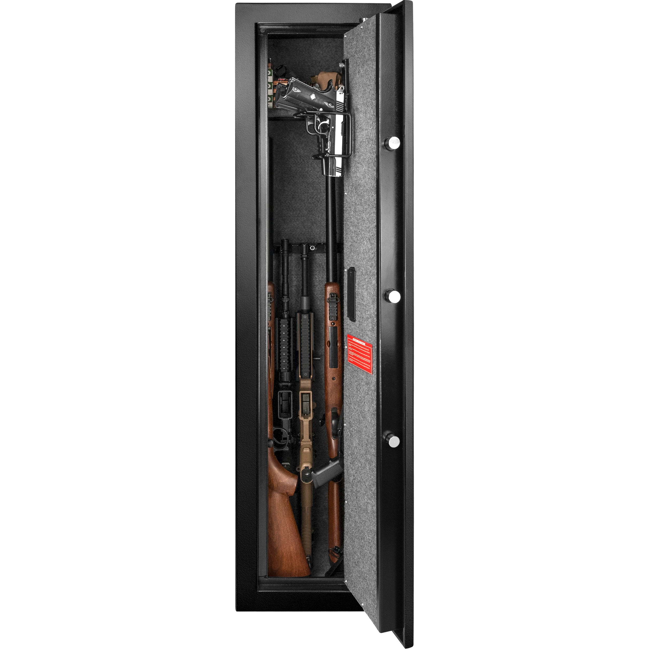 5.51 CUBIC FT TALL BIOMETRIC RIFLE SAFE | Premium Home Decor - Grand Goldman