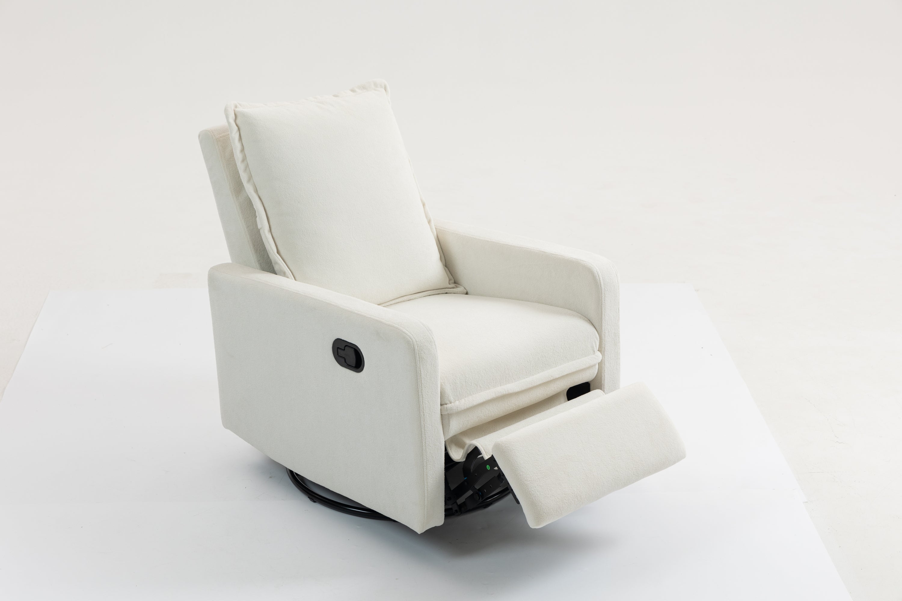 Short plush manual button armchair sofa - Grand Goldman Shop