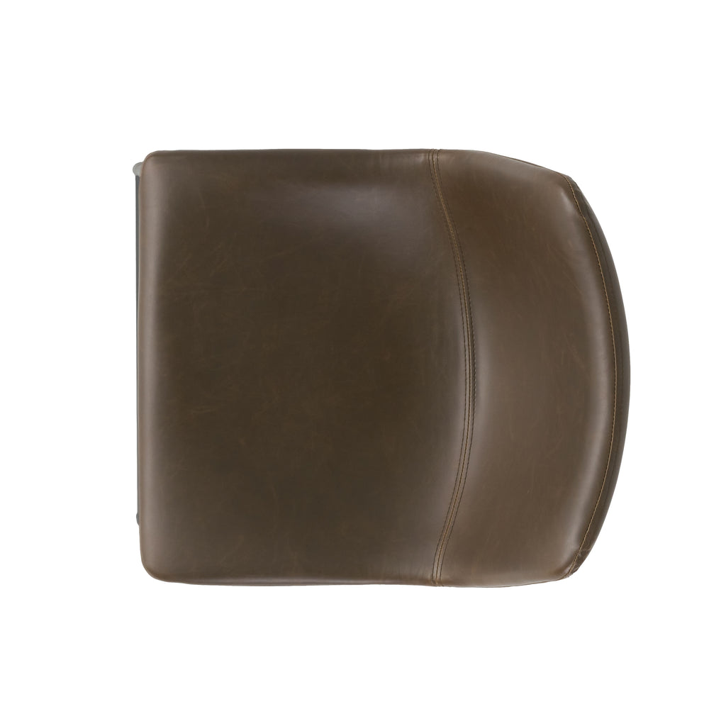 Vintage Style Brown 24-Inch Counter Stool (Set of 2) - Grand Goldman Shop
