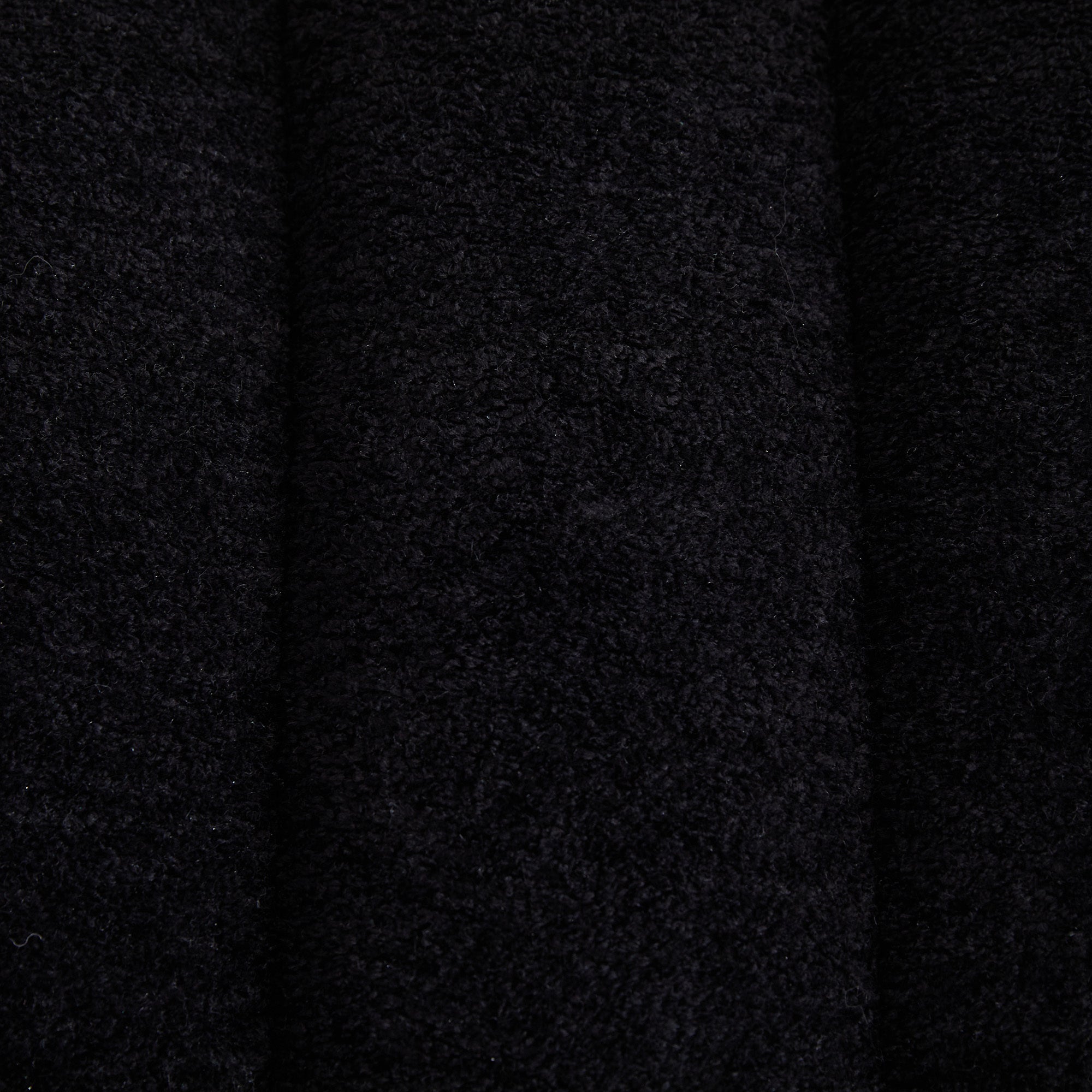 Modern Upholstered Armless Bed Bench with Channel Tufted Design in Black Chenille - Grand Goldman Shop