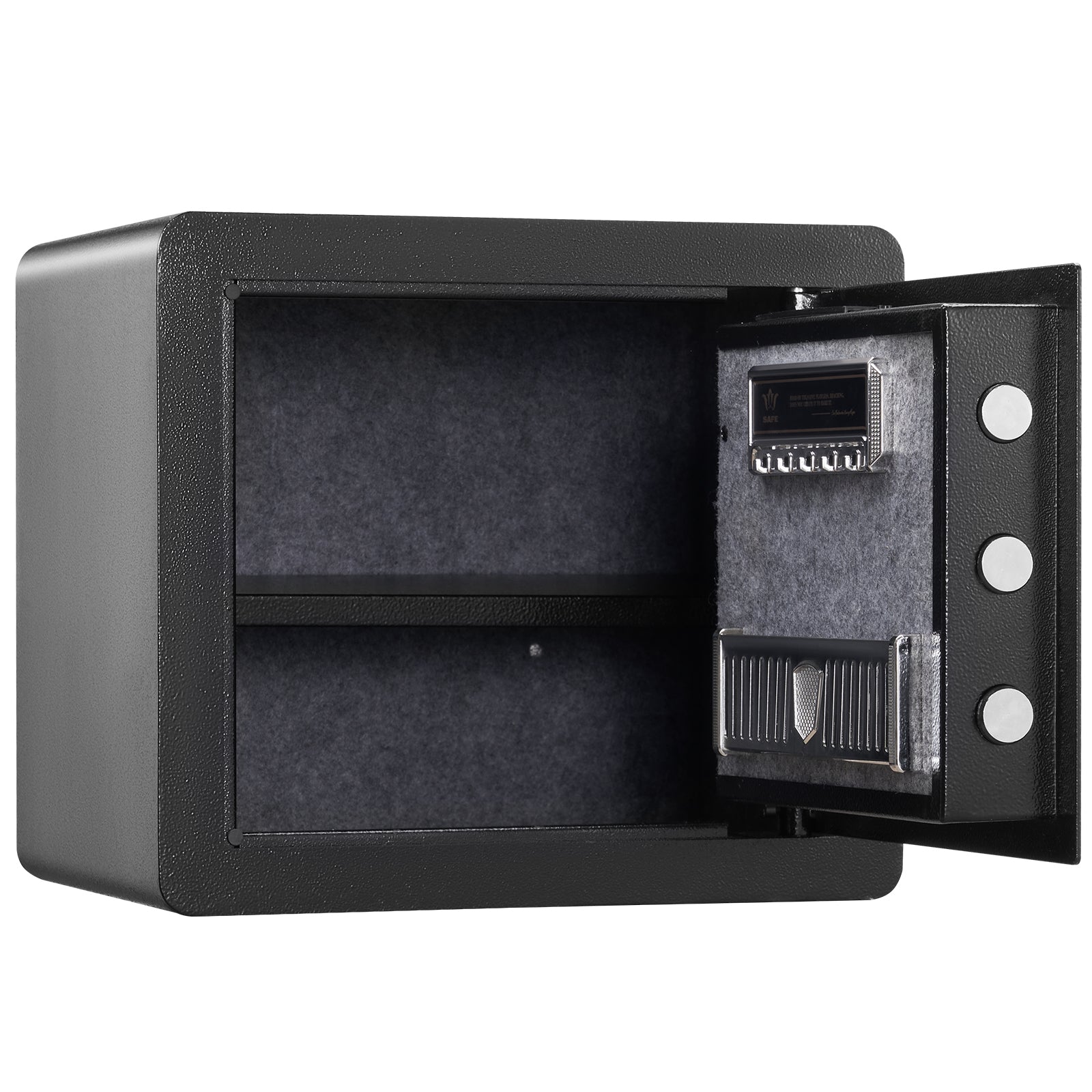 Safe 1.2 Cubic Feet Home Safe Steel for Cash Gold 15.8x11.8x13.8 inch - Grand Goldman