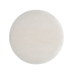 Upholstered Round Ottoman,Beige,Corduroy - Grand Goldman Shop