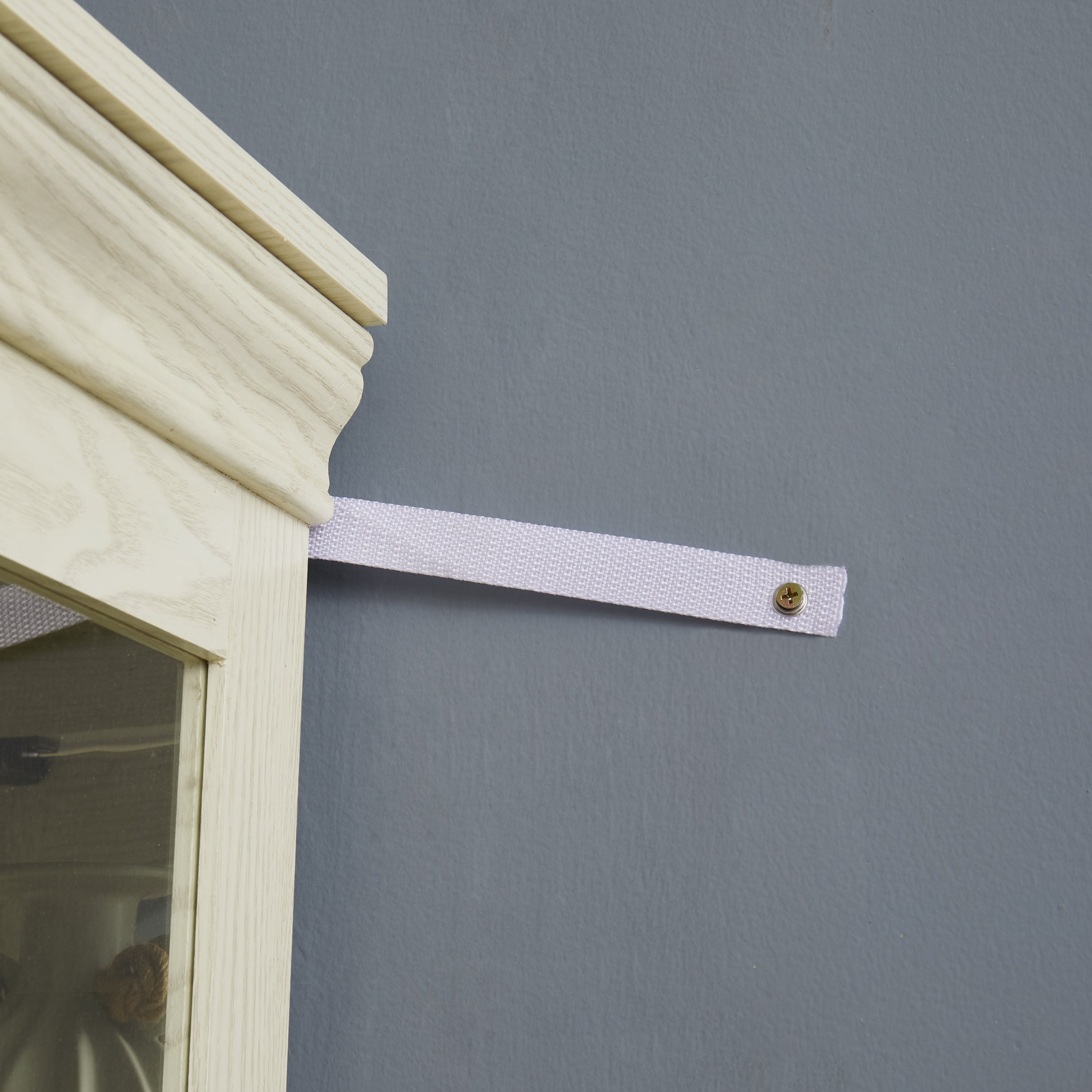 Lighted Glass Curio Display Cabinet,Display Cabinet,Glass Storage Cabinet Glass Wine cabinet Wood Frame Toy Display for Living Room, Kitchen, Pantry light bulb included Antique white - Grand Goldman Shop