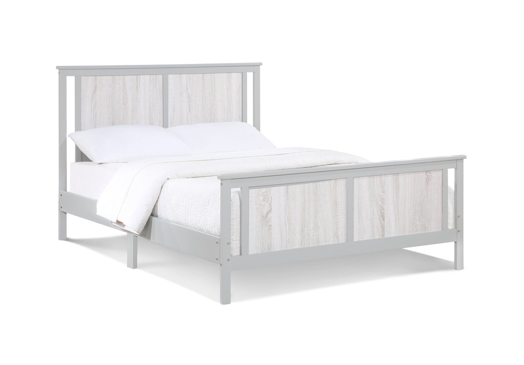 Connelly Reversible Panel Full Bed Gray/Rockport Gray | Premium Home Decor - Grand Goldman
