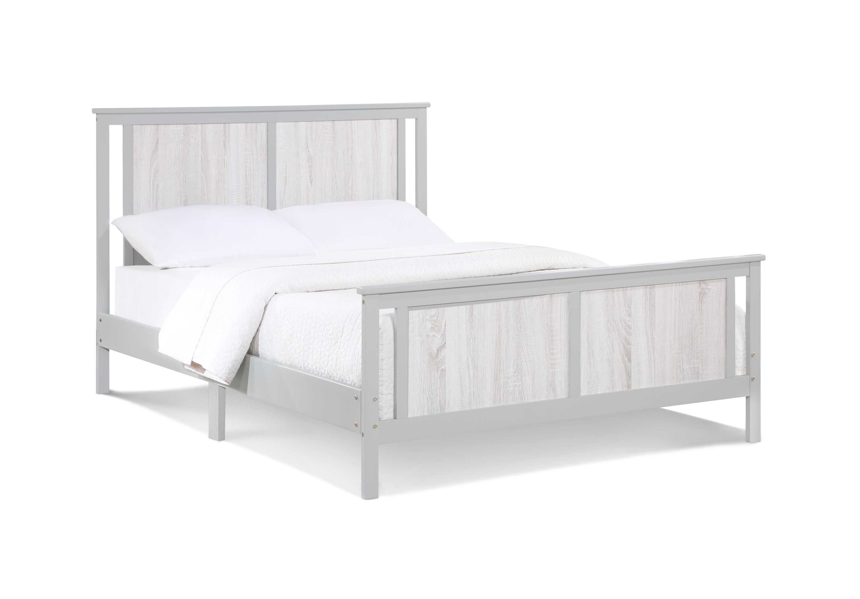 Connelly Reversible Panel Full Bed Gray/Rockport Gray | Premium Home Decor - Grand Goldman