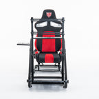 Enhanced and stable racing wheel cockpit, compatible with Fanatec, PXN, Thrustmaster, and Logitech adjustable driving simulat