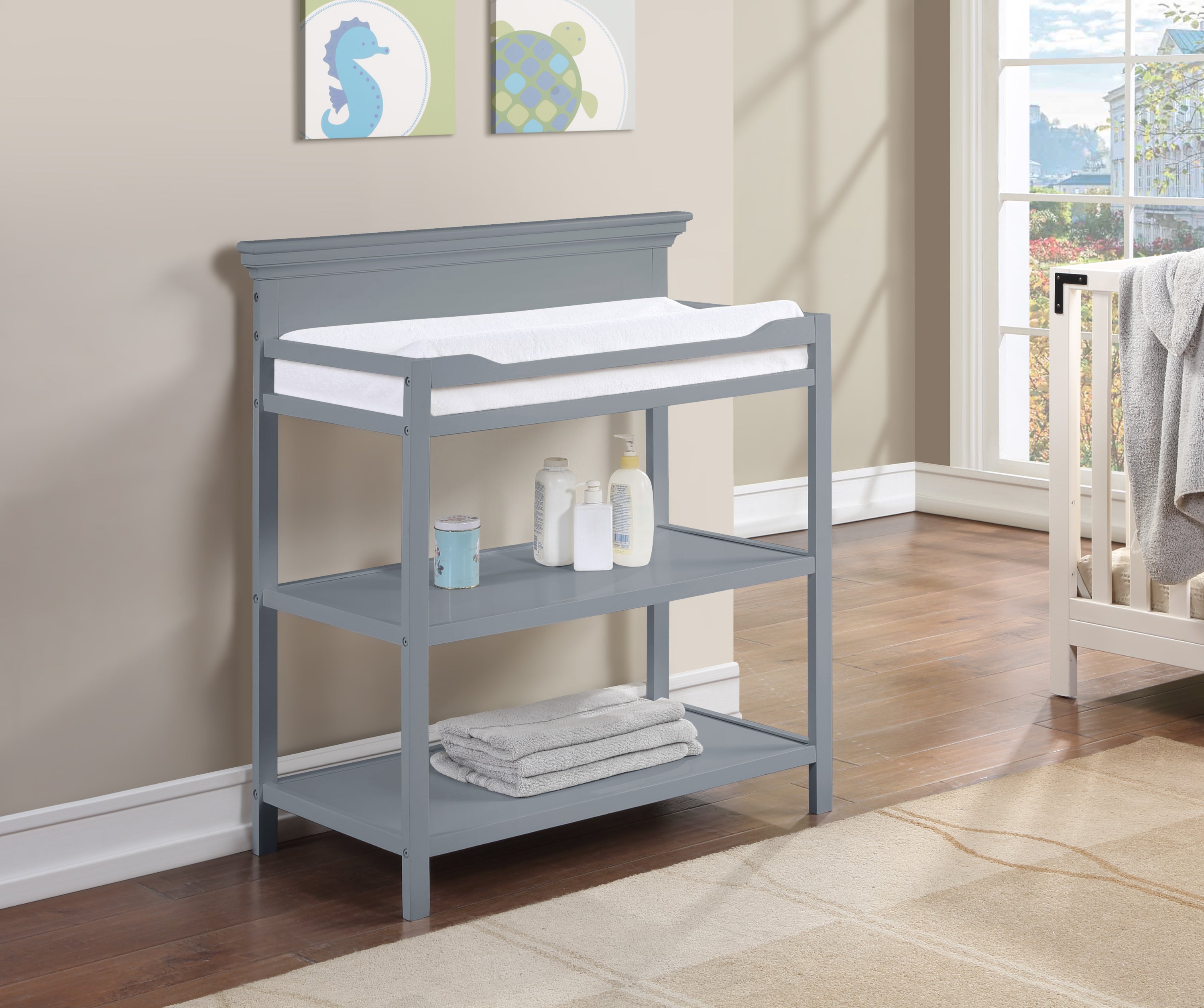 Universal Changing Table Gray - Grand Goldman