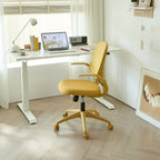 Ergonomic Color Office Chair 350LBS, Home Office, Mesh Back, Integrated Molded Foam, Comfortable Sitting, Flipping Armrest, F