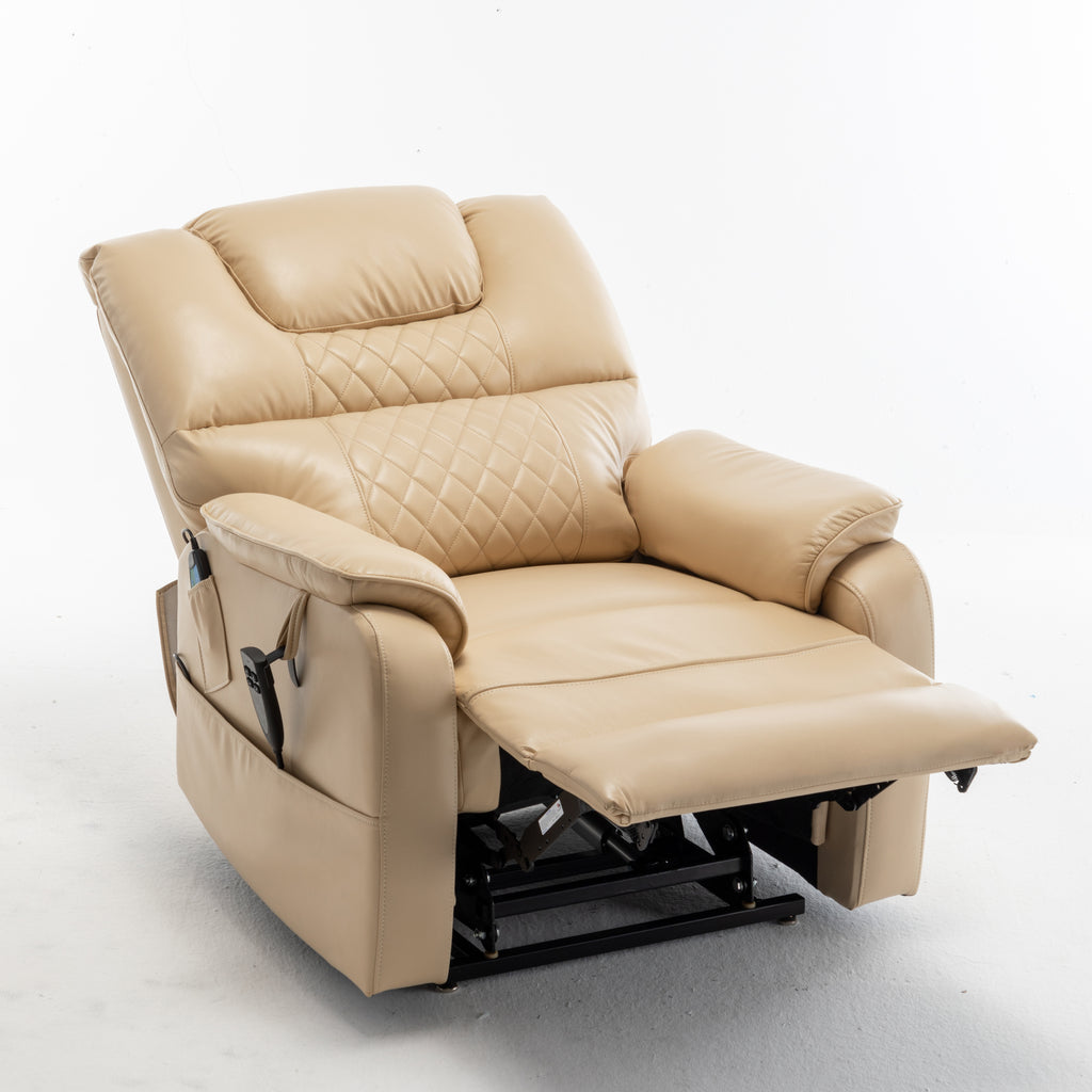 Lounge chair lift chair relax sofa chair sitting room furniture sitting room power supply elderly electric lounge chair (180 degree lying flat) - Grand Goldman Shop