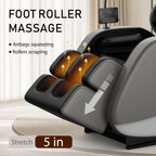 Massage Chair Recliner with Zero Gravity with Full Body Air Pressure - Grand Goldman Shop