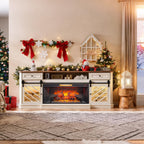 42 inch Infrared Electric Fireplace with Removable Trim kit Insert, Touch Panel Home Decor Heater - Grand Goldman Shop