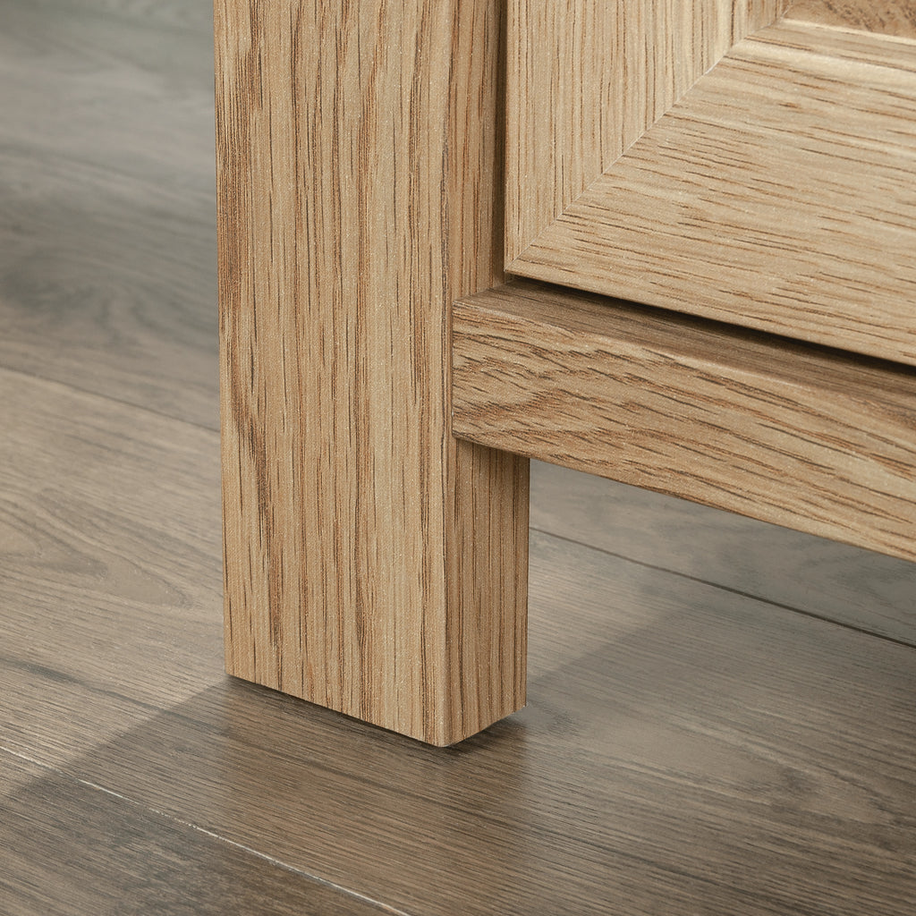 Lateral File with Farmhouse Style, Brown finish - Grand Goldman
