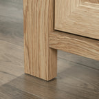 Lateral File with Farmhouse Style, Brown finish - Grand Goldman