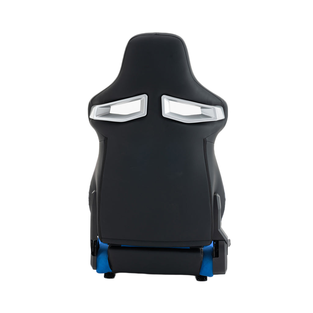 Universal PVC Bucket Style Reclinable Sport PU Leather Simulator Racing Seat with Adjustable Lock Slide | Premium Home Decor 