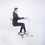 Compact Tech Desk Standing and Adjustable Desk | Premium Home Decor - Grand Goldman