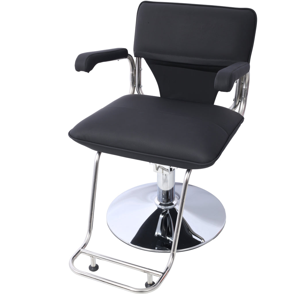 Stainless steel frame,Fashion style Hair Salon Chair Styling Heavy Duty Hydraulic Pump Barber Chair Beauty Shampoo Barbering 
