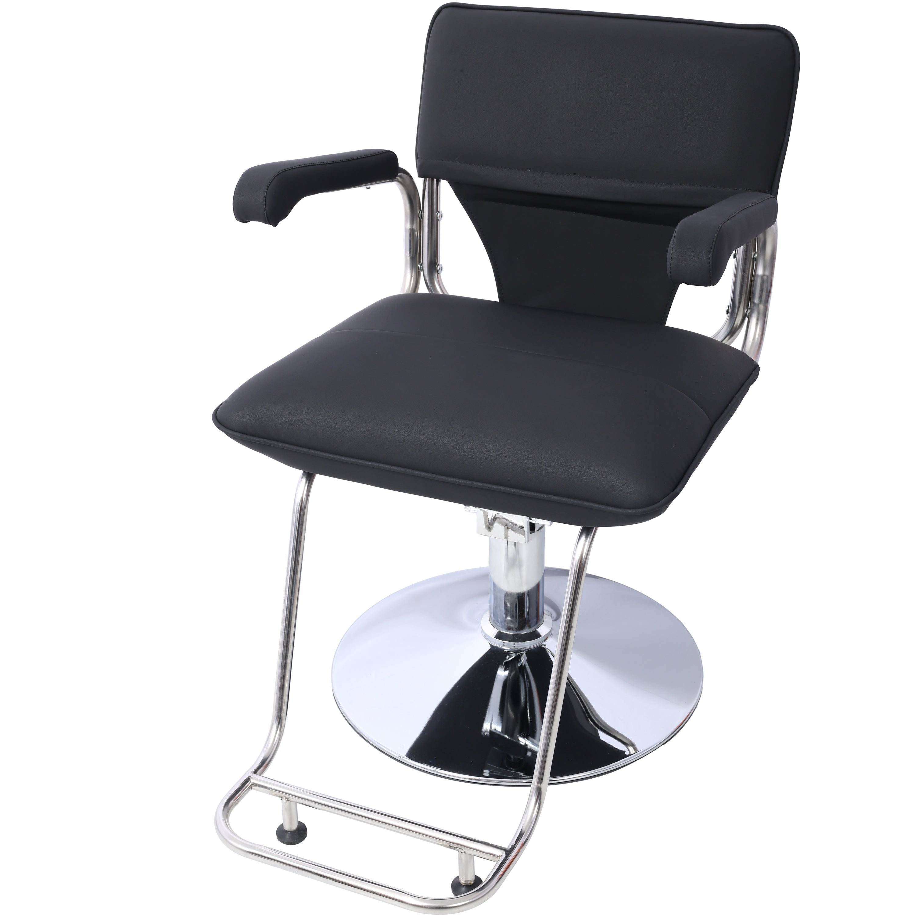 Stainless steel frame,Fashion style Hair Salon Chair Styling Heavy Duty Hydraulic Pump Barber Chair Beauty Shampoo Barbering 