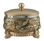 9 Inch Chrysanthemum Resin Jewelry Box - Grand Goldman Shop