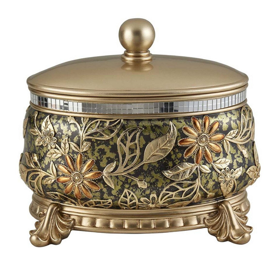9 Inch Chrysanthemum Resin Jewelry Box - Grand Goldman Shop