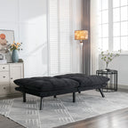 Black Convertible Folding Modern sofa Bed - Grand Goldman Shop