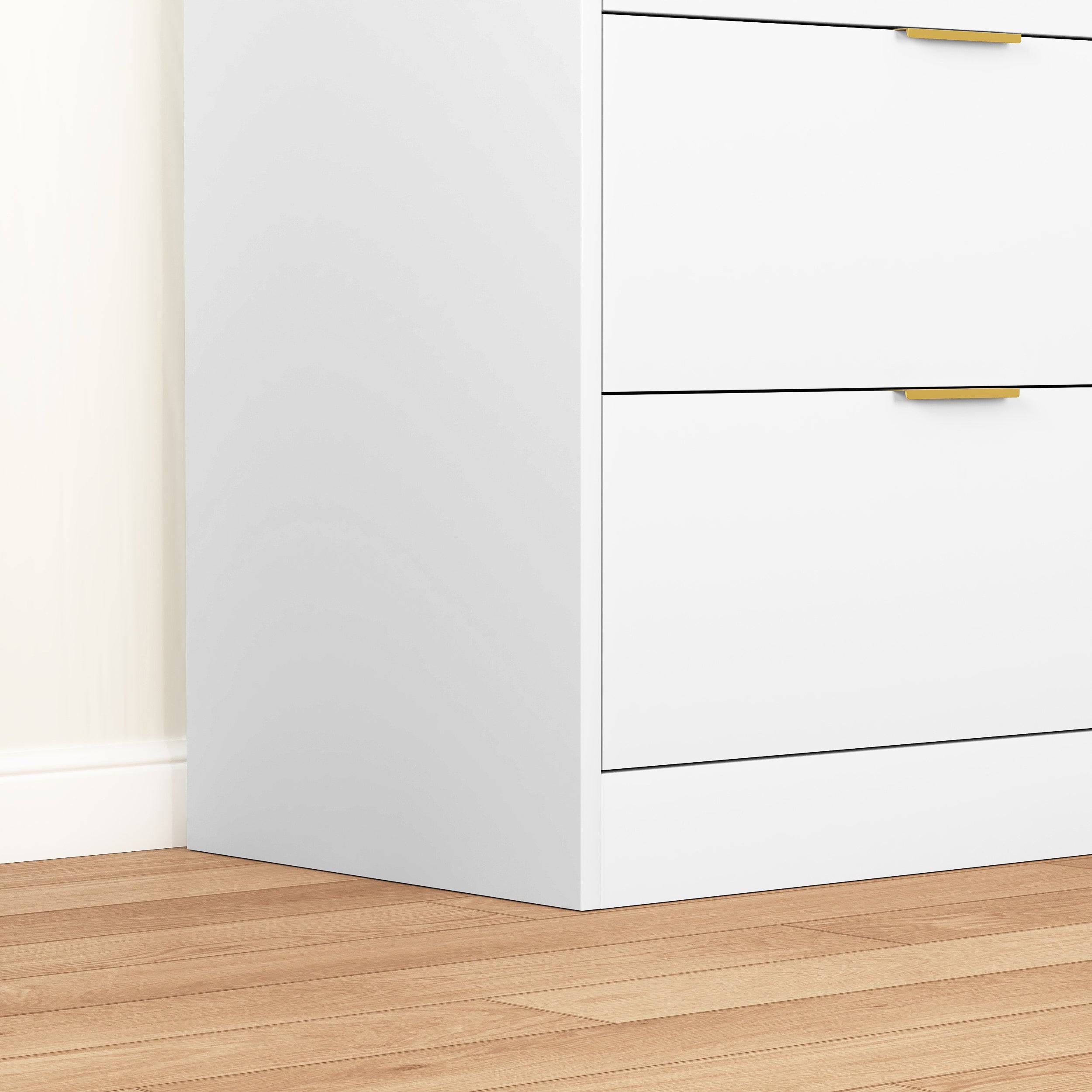 8 Drawers Dresser for Bedroom, Wood Bedroom Dresser Modern Drawer Chest, 8 Chest of Drawer, Tall Dresser for Closet, Dressers Organizer for Living Room, Closet, Hallway White - Grand Goldman Shop