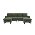 Cordory Upholstered Modular Sectional with 2 Ottomans - Grand Goldman Shop