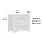 Lateral File with Farmhouse Style, Brown finish | Premium Home Decor - Grand Goldman