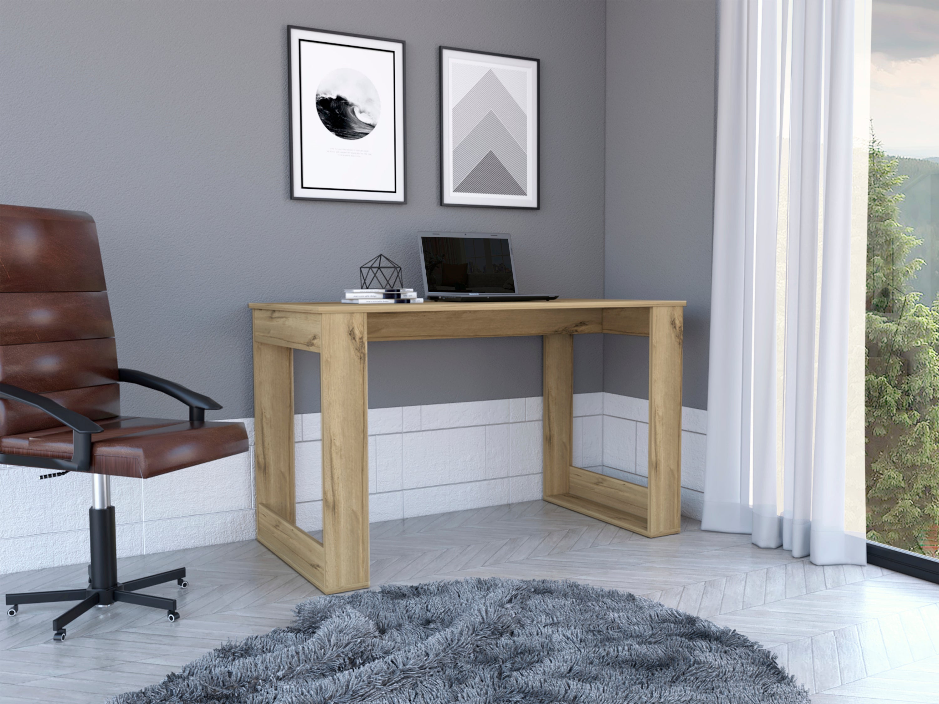 Stylish Aurora Writing Computer Desk - Available at Grand Goldman