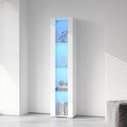 Side cabinet with aluminum strip lamp, - Grand Goldman Shop