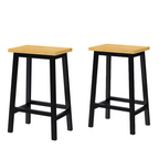 K&K 53inch Large Kitchen Island with 2 Bar Stools, Power Outlet,Door Internal Storage Rack, Kitchen Storage Cart on 5 Wheels with Drop Leaf, 5 Open Side Racks, 3 Drawers,Black (Three Packages) - Grand Goldman Shop