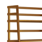 Acadian - Ladder Shelf Bookcase - Light Golden Brown | Premium Home Decor - Grand Goldman