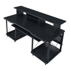 Megara Black Finish Music Desk | Premium Home Decor - Grand Goldman