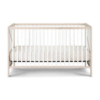 Pixie Zen 3-in-1 Crib in Washed Natural/White | Premium Home Decor - Grand Goldman