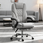 Heated Reclining Chair,Massage Office Chair with Adjustable Height,Footrest | Premium Home Decor - Grand Goldman