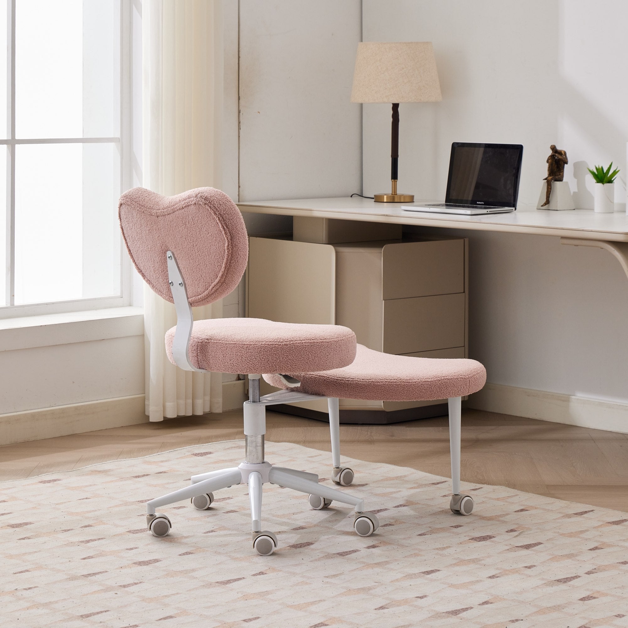 Meditation Chair Plus, Cross Legged Chair with Wheels, ADHD Chair, Criss Cross Desk Chair with Lumbar Support and Adjustable 