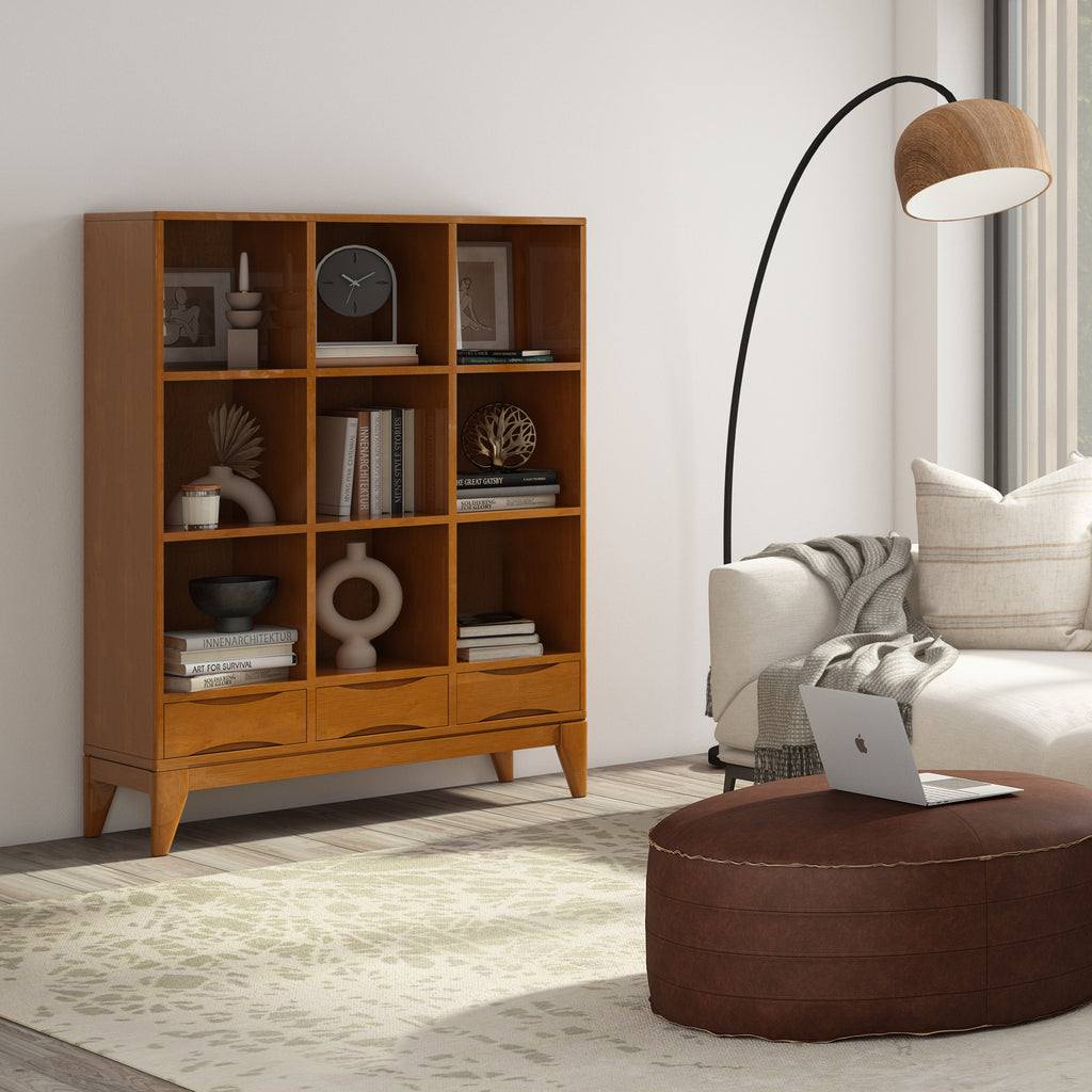 Harper Cube Storage with Drawers | Premium Home Decor - Grand Goldman