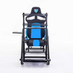 Enhanced and stable racing wheel cockpit, compatible with Fanatec, PXN, Thrustmaster, and Logitech adjustable driving simulat