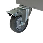 Mobile Charging Cart for Tablets Laptops 35-Device Capacity Matt Silver Metal | Premium Home Decor - Grand Goldman