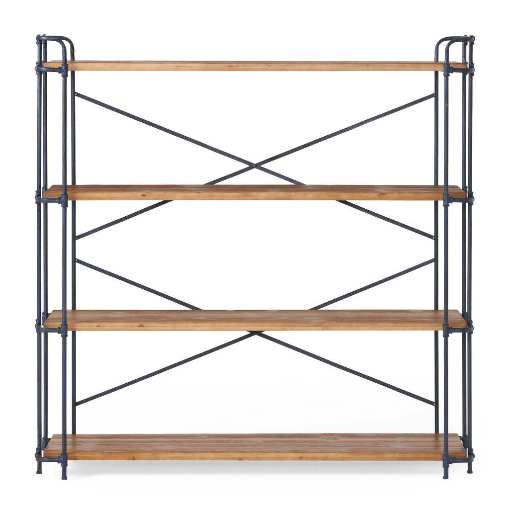YORKTOWN 4-SHELF BOOKCASE - Grand Goldman Shop