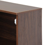 Desk Cabinet, with Storage Drawer & Shelves, Fold-up Desktop, Ideal for Home, Office, Kitchen storage organizer, Dormitory, Small Spaces W31.49'xD13.78'xH47.2' - Grand Goldman Shop