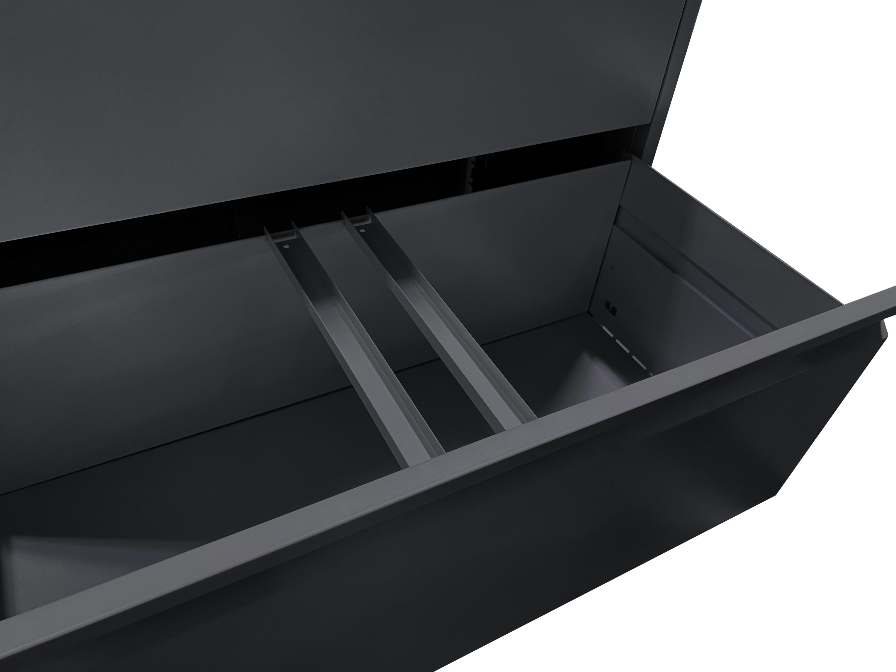 5 Drawer Metal Lateral File Cabinet , Black Filing Cabinet with Lock, Lockable File Cabinet for Home Office, Locking Metal Fi
