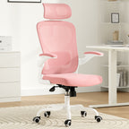 Ergonomic Office Chair, Home Office Desk Chair with Headrest, High Back Computer Chair with Armrests and Adjustable Lumbar Su