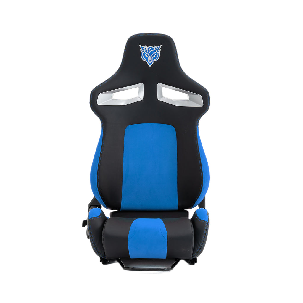 Universal PVC Bucket Style Reclinable Sport PU Leather Simulator Racing Seat with Adjustable Lock Slide | Premium Home Decor 