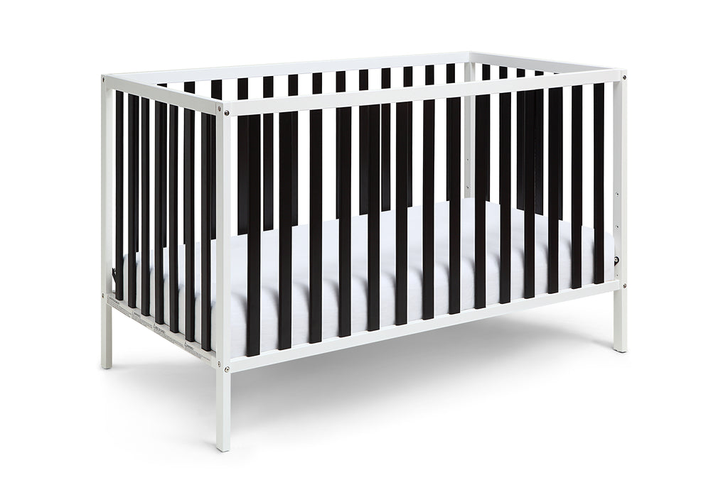 Deux Remi Island Crib White/Black - Grand Goldman