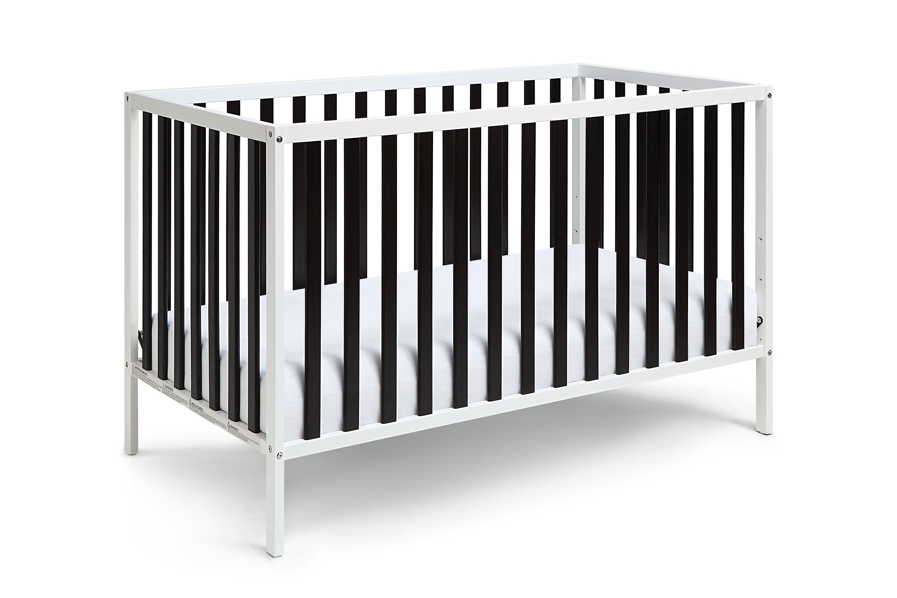 Deux Remi Island Crib White/Black - Grand Goldman
