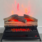 23 inch Electric Fireplace  3D Log set insert, Infrared Fireplace Heater for Indoor - Grand Goldman Shop