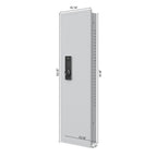 Stylish 53' Passwod Touch Panel In-Wall Safe,Hidden Wall Gun Safe for Rifles with Adjustable Shelves,Assembled Storage Multif
