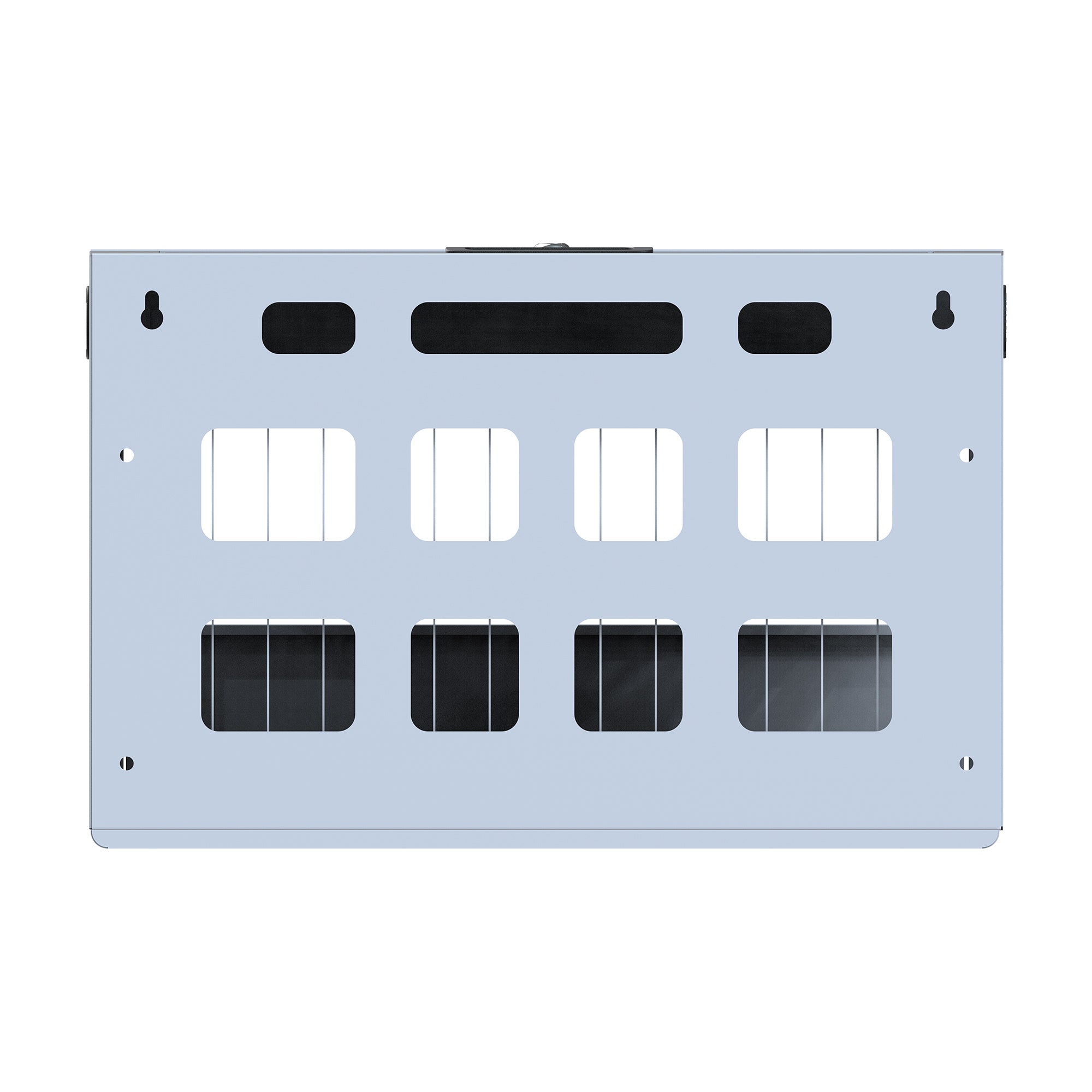 Stylish 16 Bay Charging Cabinet for Laptop, Chromebook, Locking Charging Station-White - Available at Grand Goldman
