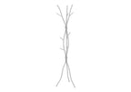 Coat Rack, Hall Tree, Free Standing, 11 Hooks, Entryway, 74'h, Bedroom, Grey Metal, Contemporary, Modern - Grand Goldman Shop